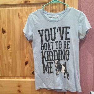 Light blue T-shirt girls small.